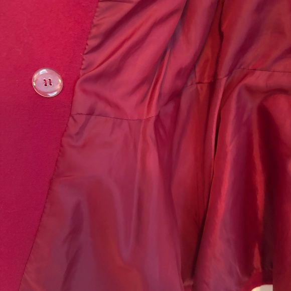 Miss Sixty Vibrant Pink  Pea Coat - Picture 4 of 6